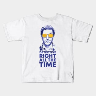 Detective Right All the Time Kids T-Shirt